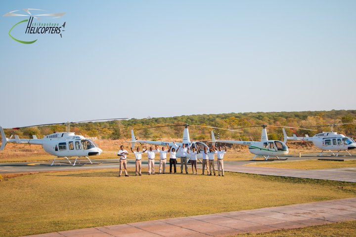 Helicopter Scenic Flight over Victoria Falls 12-13 minutes Flight