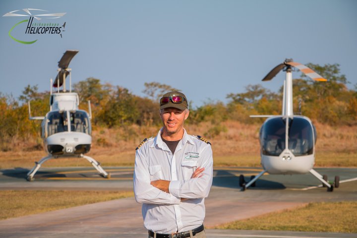 Helicopter Scenic Flight over Victoria Falls 12-13 minutes Flight
