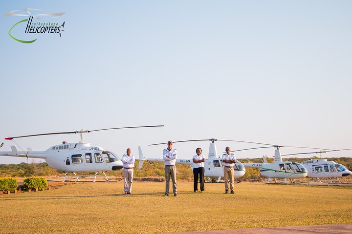 Helicopter Scenic Flight over Victoria Falls 12-13 minutes Flight