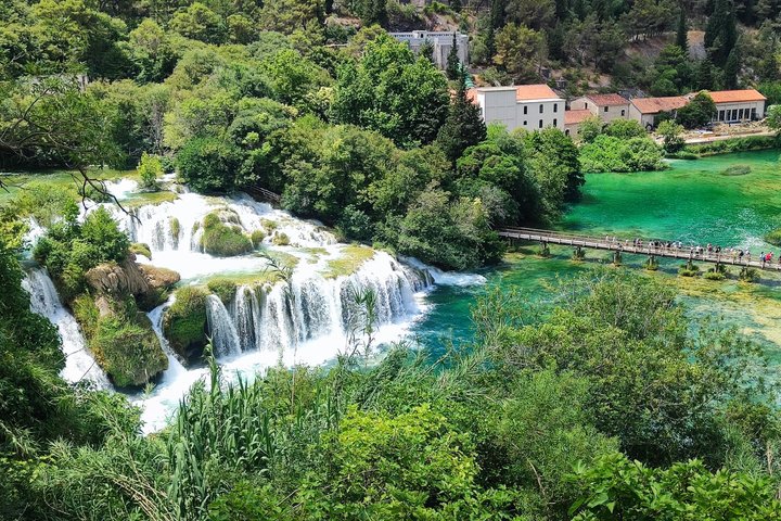 Afternoon Krka Waterfalls Private Tour from Sibenik Area