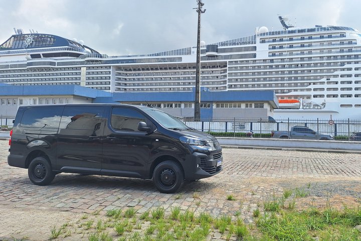 Transfer SANTOS/Port of Santos to/from GRU, CGH & Sao Paulo City