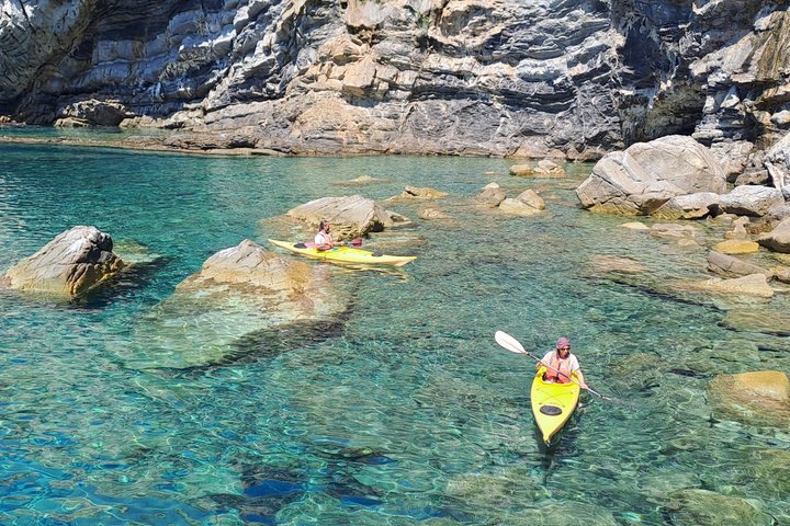 2-hour kayak excursion from Marina di Campo