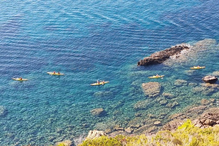 2-hour kayak excursion from Marina di Campo