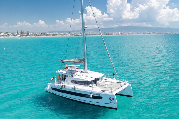 Cagliari Catamaran Sailing Tour Scenic Coastline and Snorkeling