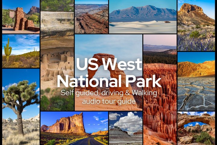 US West National Parks Driving and Walking Audio Tour Bundle