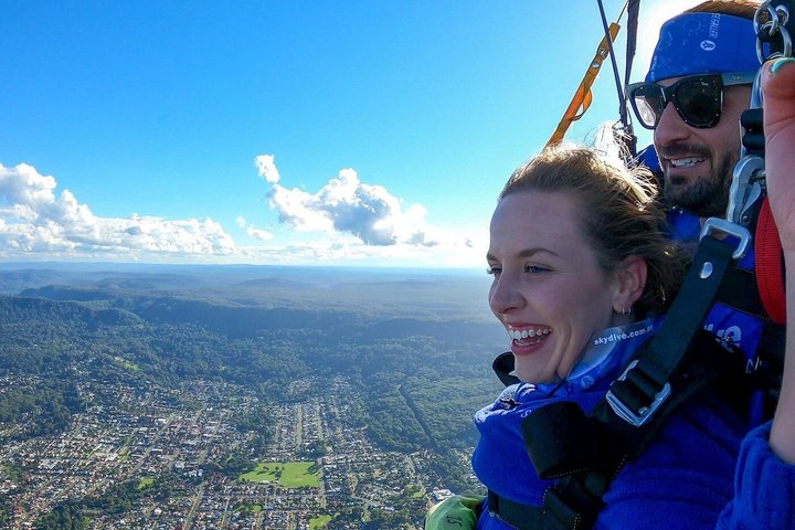 Tandem Skydiving Over the Mediterranean Sea in Side Manavgat