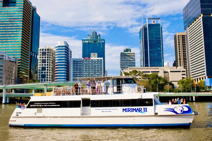 Brisbane River Cruise with entry to Lone Pine Koala Sanctuary