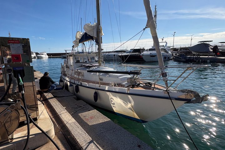 Cruise / Navigation / Sunset in the Lerins Islands