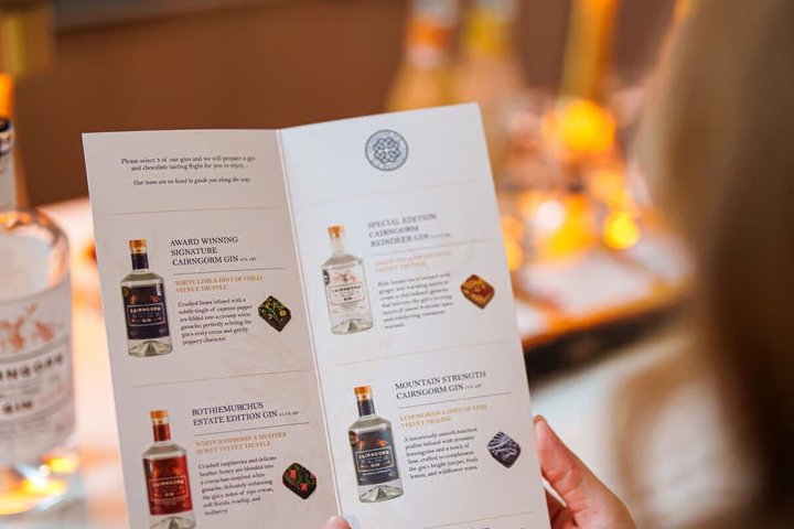 Aviemore Cairngorm Gin and Chocolate Tasting Experience