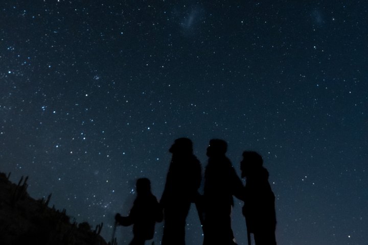 Night walk with astro photography