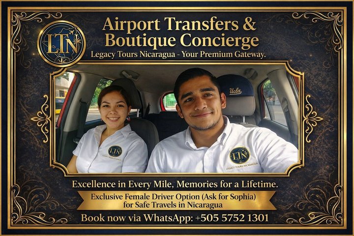 Private Transfer: Managua (MGA) — Bilingual Host, All Nicaragua