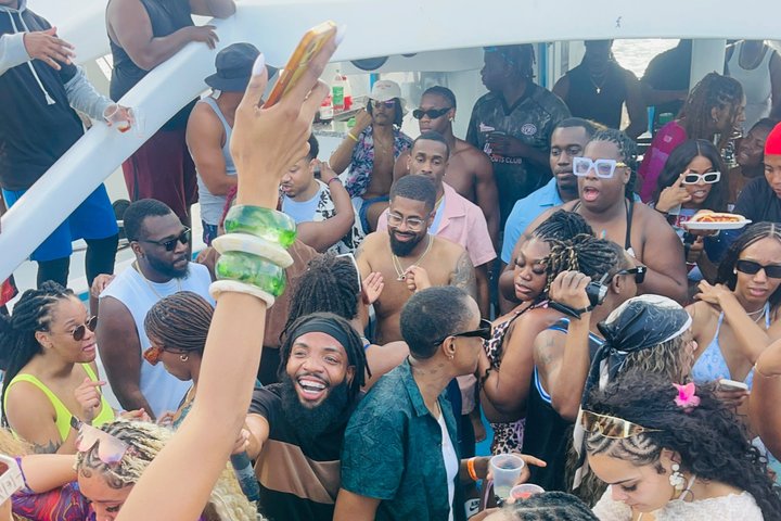 #1 Punta Cana Hip Hop Adults Only Party Boat with Open Bar & DJ