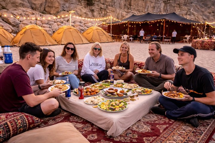 Musandam Khasab Overnight Dhow Cruise with BBQ Dinner