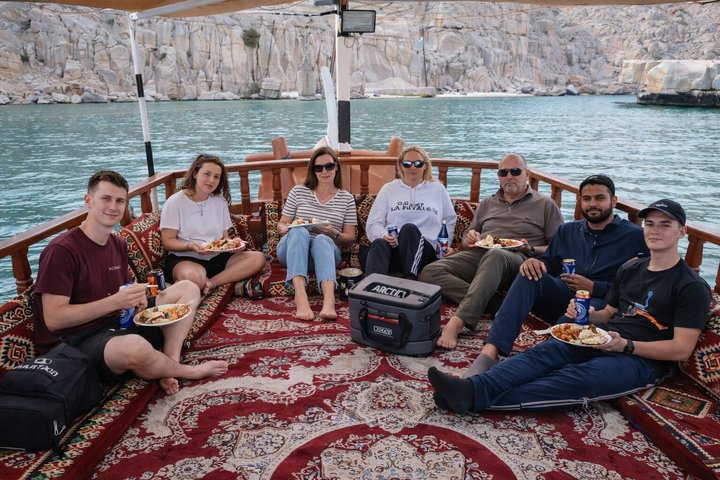 Musandam Khasab Overnight Dhow Cruise with BBQ Dinner