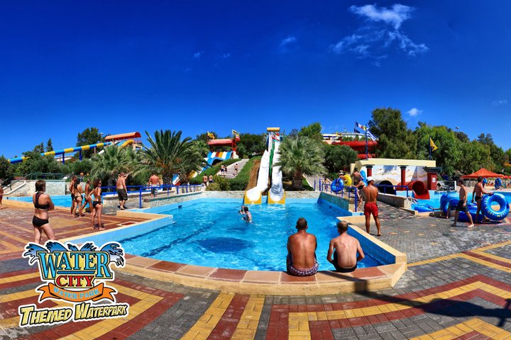 Watercity Waterpark Excursion Rethimnon