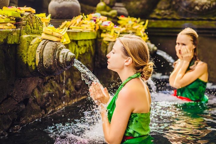 Ubud: Waterfall, Temple & Rice Terrace All-Inclusive Private Tour