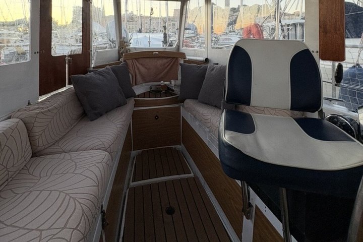 Cruise / Navigation / Sunset in the Lerins Islands