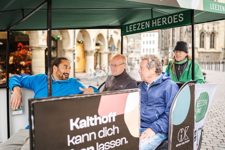 Münster Unpacked Tour : Rickshaw City Tour with Guide