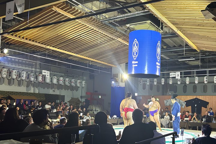 Osaka Sumo Experience: Live Show, Try Sumo & Hot Pot Meal