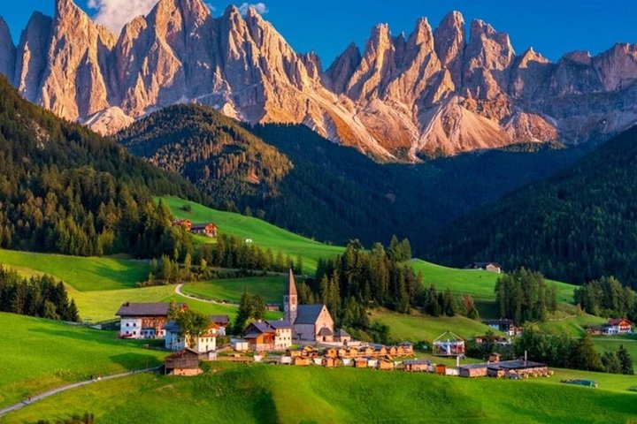 From Bolzano To Funes Valley ,Mount Seceda and Ortisei Day tour