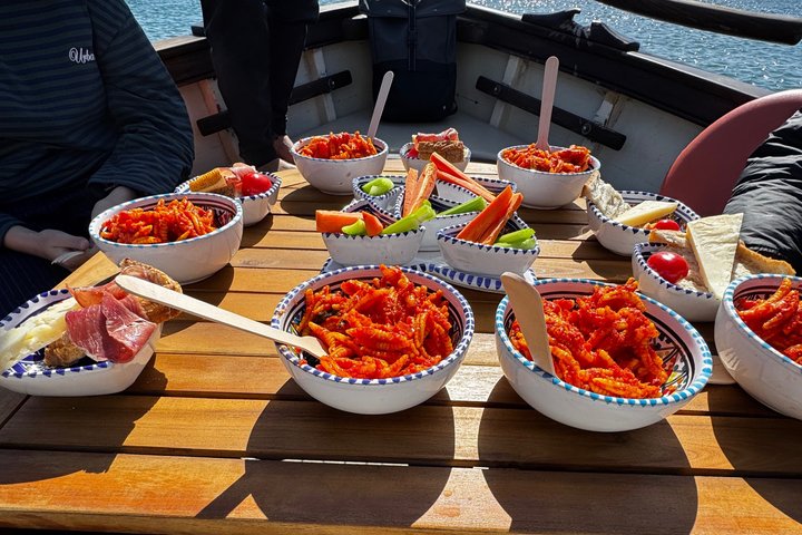 Cagliari boat tour : 5 swim stops, snorkeling & Sardinian aperitif