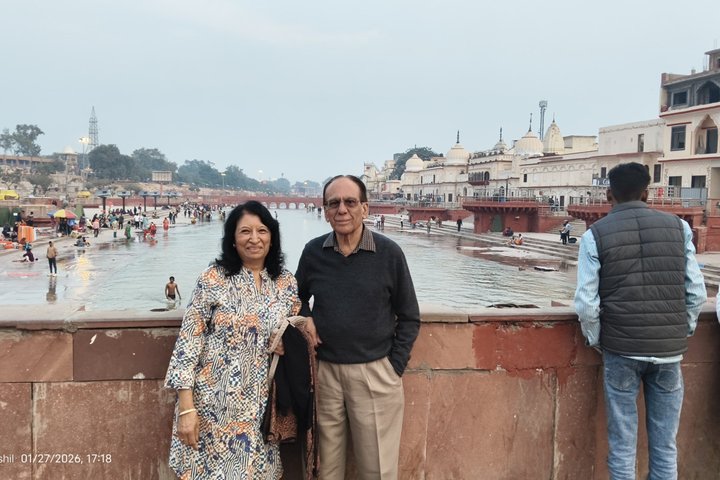 Ayodhya Private Tour & VIP Darshan -Special support for Seniors