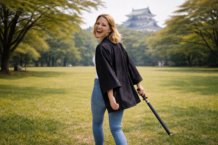 Wakayama Castle Samurai Photo Experience (Small Group, 90 Min)