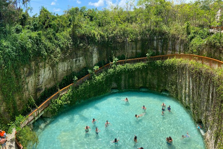 Sacred River, Jungle River and Waterfall Pool w/ Dominican Lunch