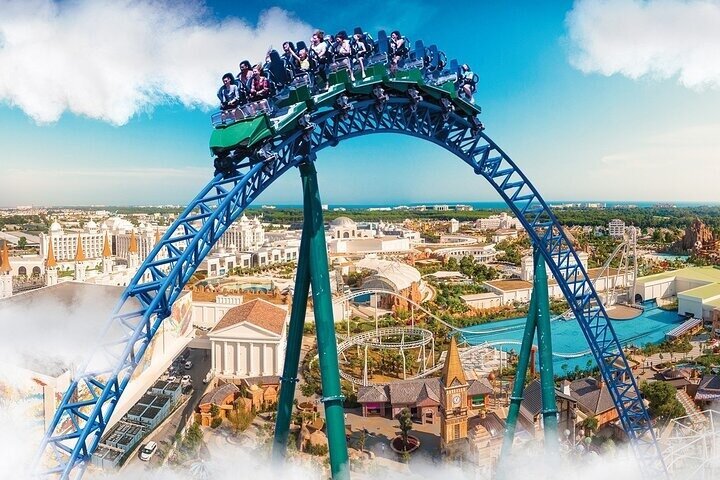 Side: Land of Legends Theme Park Ticket with Roundtrip Transfer