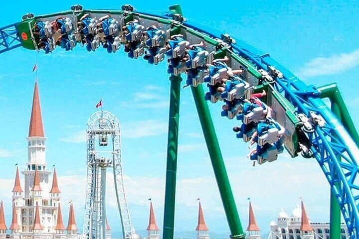 Side: Land of Legends Theme Park Ticket with Roundtrip Transfer