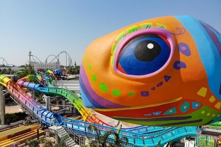 Side: Land of Legends Theme Park Ticket with Roundtrip Transfer