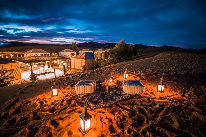 Best Marrakech to Fes Sahara Desert Tour with Camp & Camel Trek