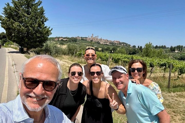 San Gimignano and Volterra Tour by Private Luxury Van