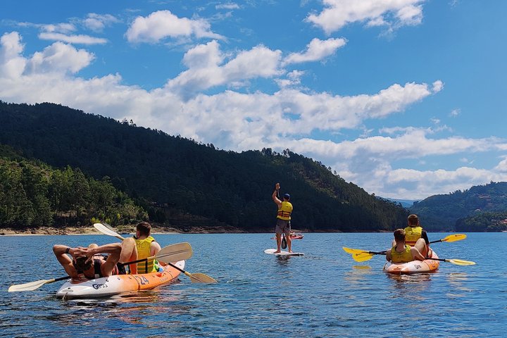 Kayaking and Waterfall in Peneda-Gerês National Park from Porto