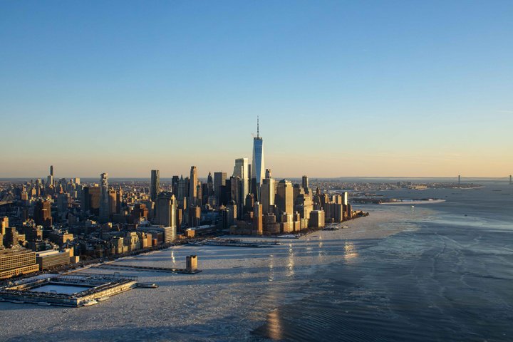 NY Helicopter Tour: New York City Skyline from New Jersey