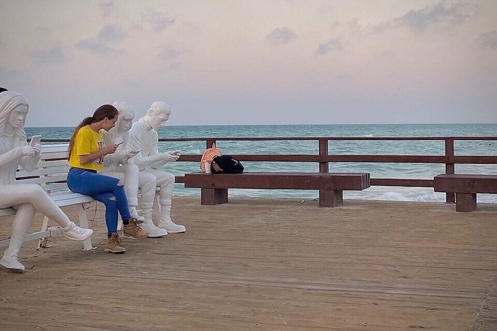 Progreso Beach and Isla Columpios Tour