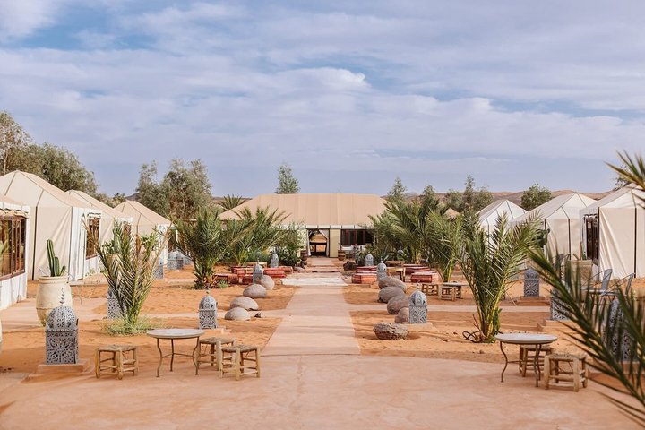 Merzouga Luxury Desert Camp with Camel Ride