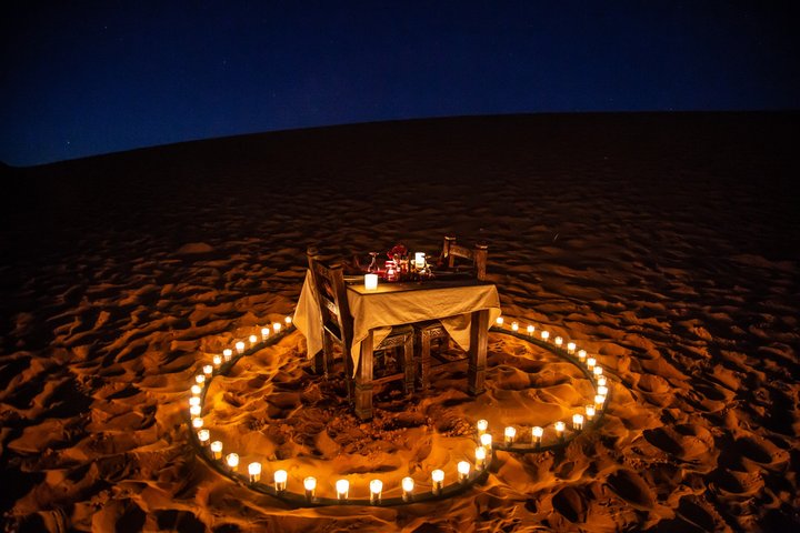 Merzouga Luxury Desert Camp with Camel Ride