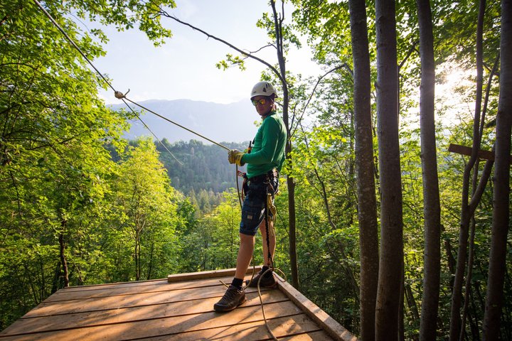 Bled 7-Line Scenic Alpine Zipline Adventure