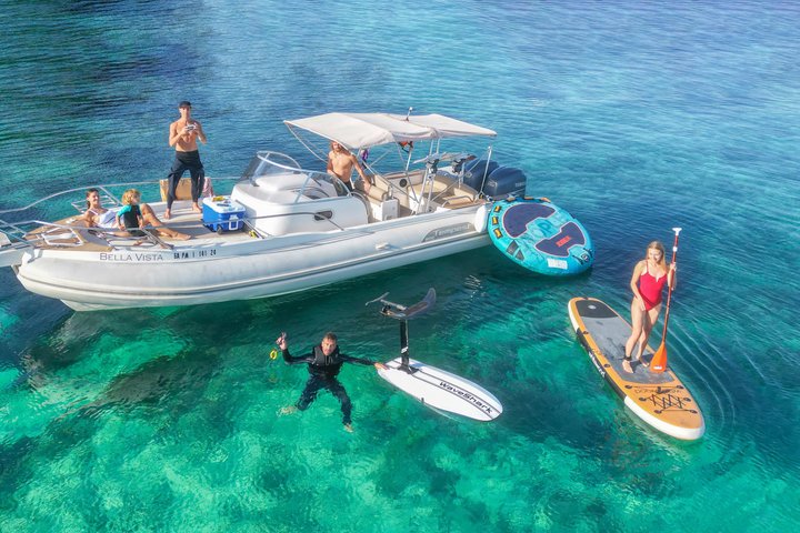 Palma de Mallorca Private Boat Trip with Water Toys and 25 Coves