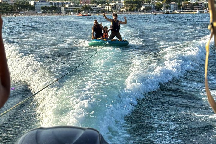 Palma de Mallorca Private Boat Trip with Water Toys and 25 Coves