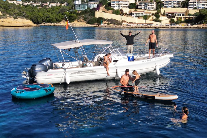 Palma de Mallorca Private Boat Trip with Water Toys and 25 Coves