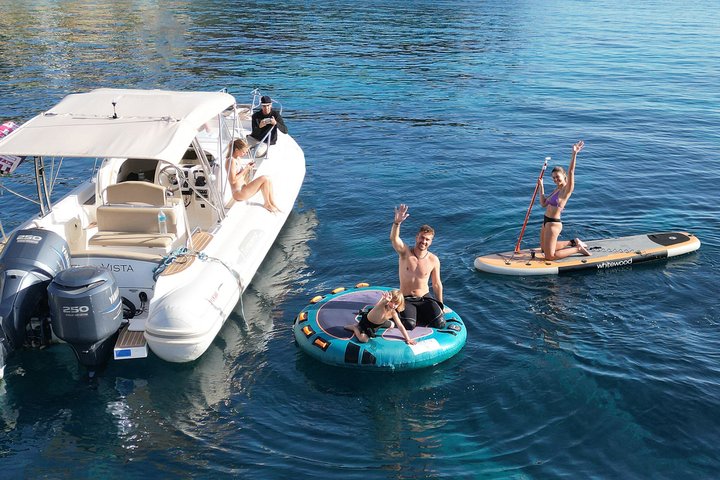 Palma de Mallorca Private Boat Trip with Water Toys and 25 Coves