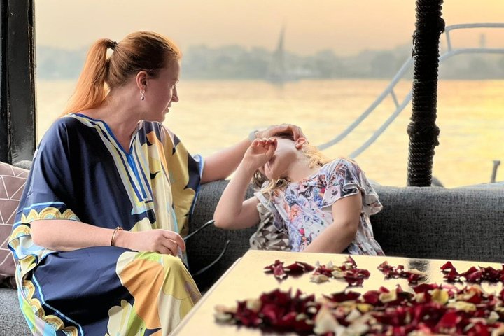 Private Romantic Nile Felucca Cairo Sunset Dining