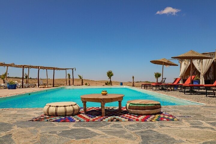 Agafay Desert Day Pass with Pool and Lunch from Marrakech