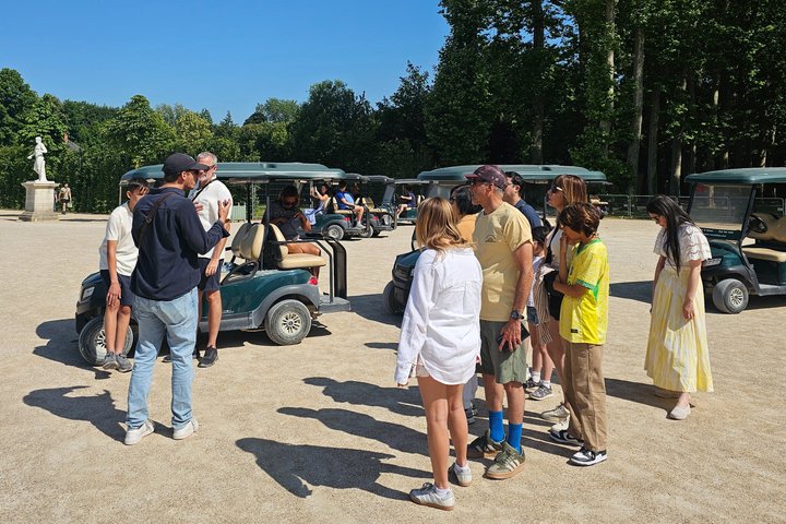 Versailles Golf Cart & Shuttle Guided Tour, Hamlet and Gardens