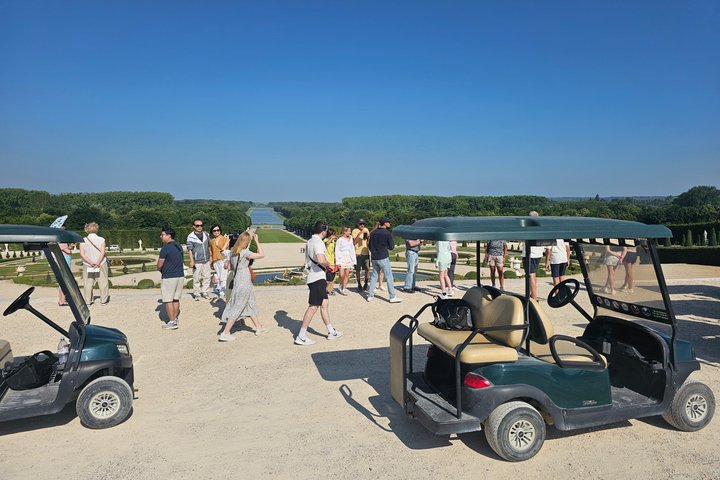 Versailles Golf Cart & Shuttle Guided Tour, Hamlet and Gardens