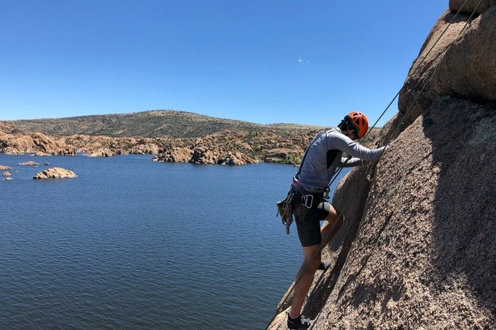 A Day Rock Climbing in the Granite Dells