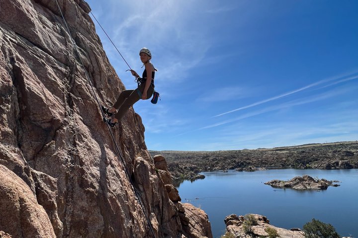 A Day Rock Climbing in the Granite Dells