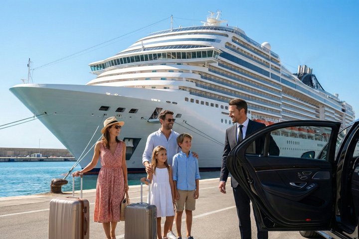 Transfer from Civitavecchia cruise port to Rome or FCO